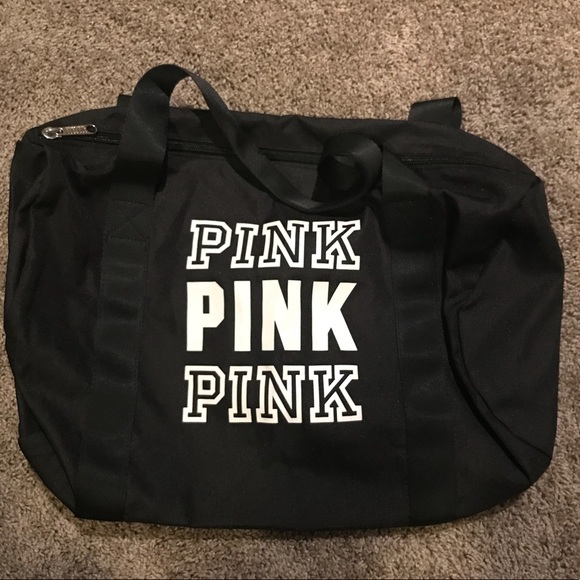 PINK Victoria's Secret Handbags - vs pink duffel bag